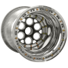 Weld Magnum Sprint 15x15 / 42-Spline / 5 BS - Black Center - Polished Shell - Polished OBL Wheel