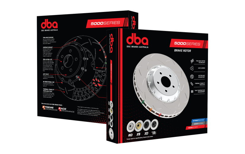 DBA 14-17 Subaru Forester 2.0L Front 5000 Series Standard Ring