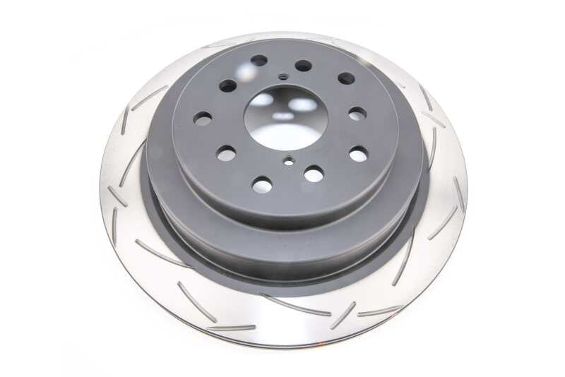 DBA 2001 Subaru Impreza WRX STI 10 Stud Hole Rear Slotted 4000 Series Uni-Directional Rotor