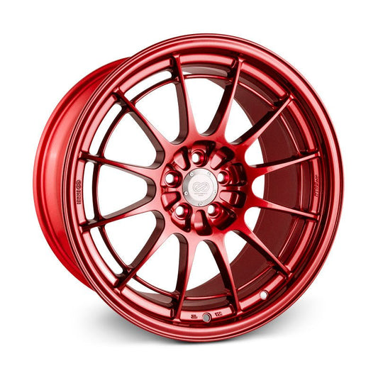 Enkei NT03+M Competition Red 18x9.5 5x100 40mm Offset - 365-895-8040RD - Subimods.com