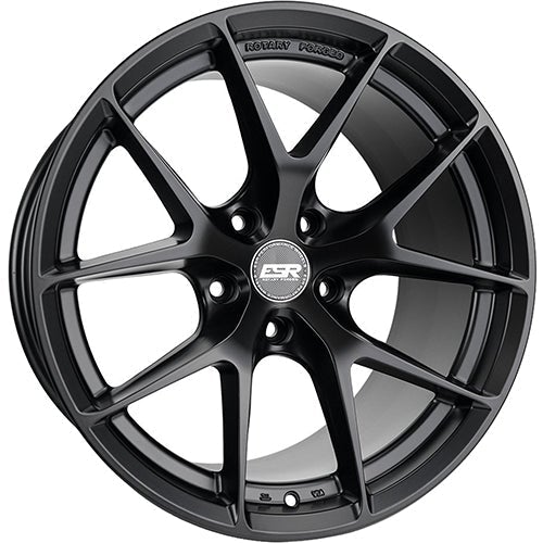 ESR Wheels RF2 Matte Black 18x8.5 | 5x112 (88551430 RF2MBLK 5X112)