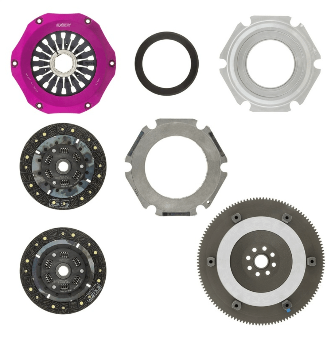 Exedy Hyper Twin Disc Organic Clutch Kit 2004 - 2021 STI - FM022SDF - Subimods.com