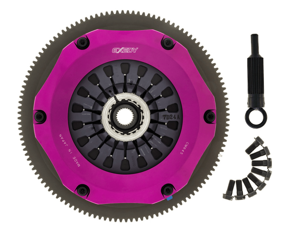 Exedy Hyper Twin Disc Organic Clutch Kit 2004 - 2021 STI - FM022SDF - Subimods.com