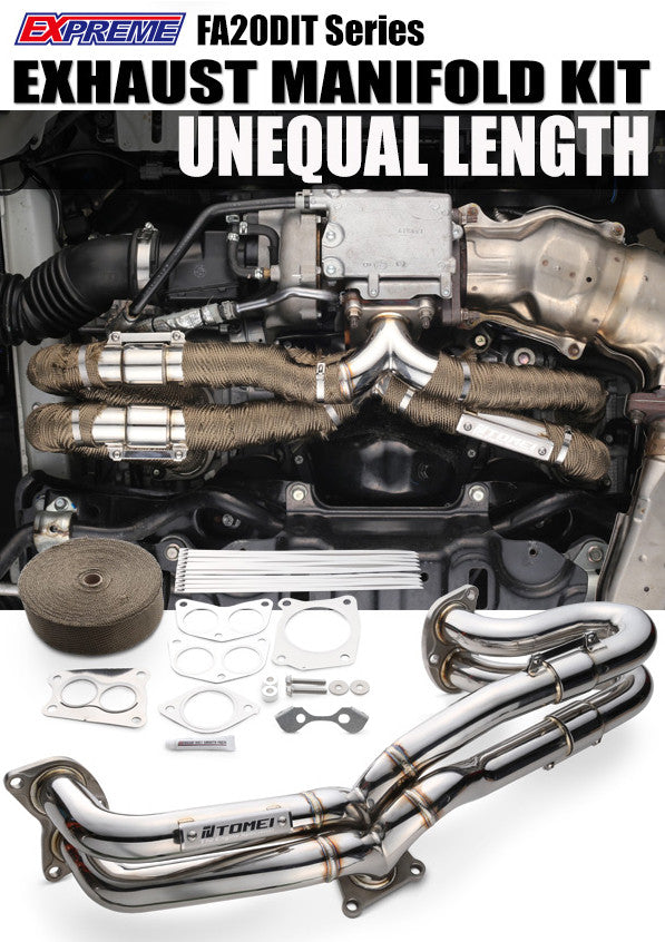EXHAUST MANIFOLD EXPREME WRX FA20DIT EQUAL LENGTH