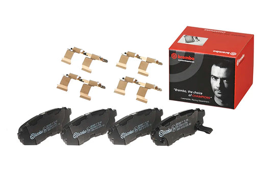 Brembo OE 13-20 Subaru BRZ/14-18 Forester/10-14 Outback/22-24 Toyota GR86 Low-Met Brake Pad - Rear