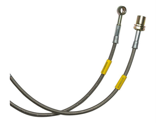 Goodridge 17-18 BRZ | w/Brembo Brakes Stainless Steel Brake Lines - Black | 28007-BK