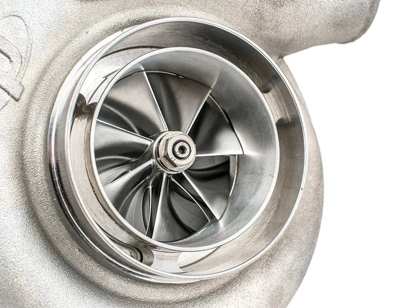 Forced Performance Black HTZ Turbo 84mm Cover w/ 8cm Hot Side and Internal Wastegate 2002 - 2007 WRX / 2004 - 2021 STI - 2025150 - Subimods.com