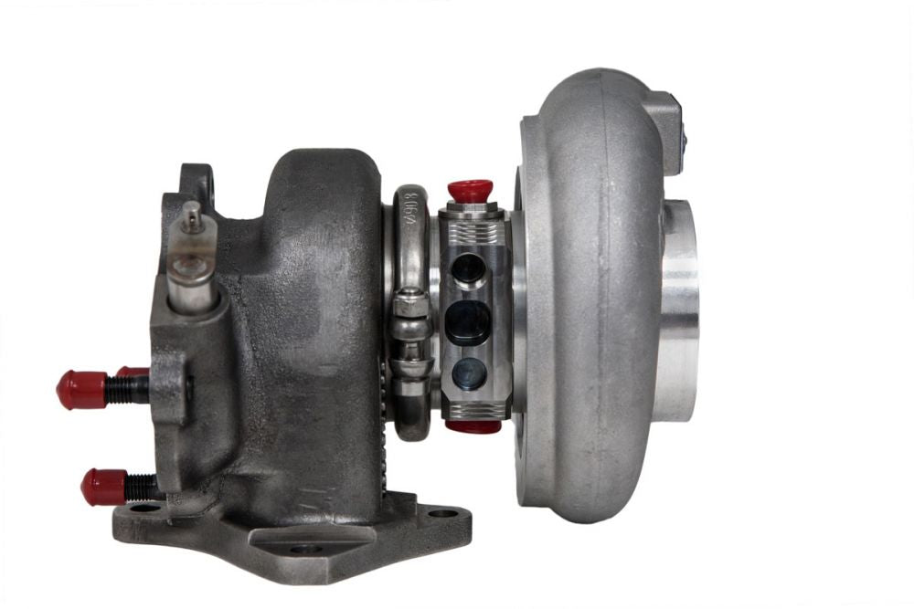 Forced Performance Blue XR 73HTZ Ball Bearing Turbo 84mm Cover w/ 8cm Hot Side and Internal Wastegate 2002-2007 WRX / 2004-2021 STI - 2027004 - Subimods.com