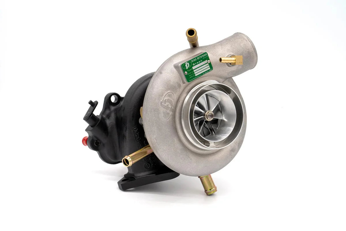 Forced Performance Green Turbo 84mm Cover w/ 8cm Hot Side and Internal Wastegate 2002 - 2007 WRX / 2004 - 2021 STI - 2025110 - Subimods.com