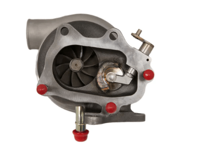 Forced Performance Red HTZ Turbo 84mm Cover w/ 10cm Hot Side and Internal Wastegate and Coating 2002 - 2007 WRX / 2004 - 2021 STI - 2025140 - 0502010 - Subimods.com