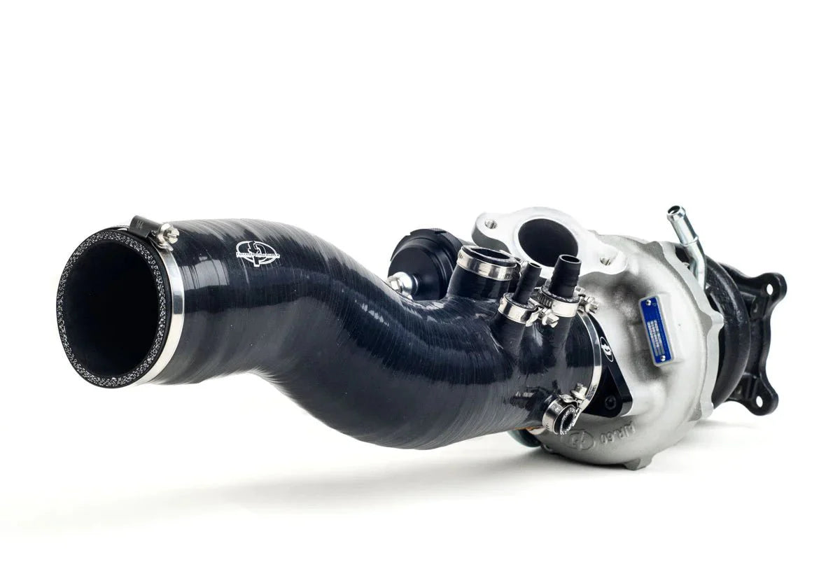 Forced Performance Silicone Turbo Inlet Hose Black 2015-2021 WRX - 8005070A - Subimods.com