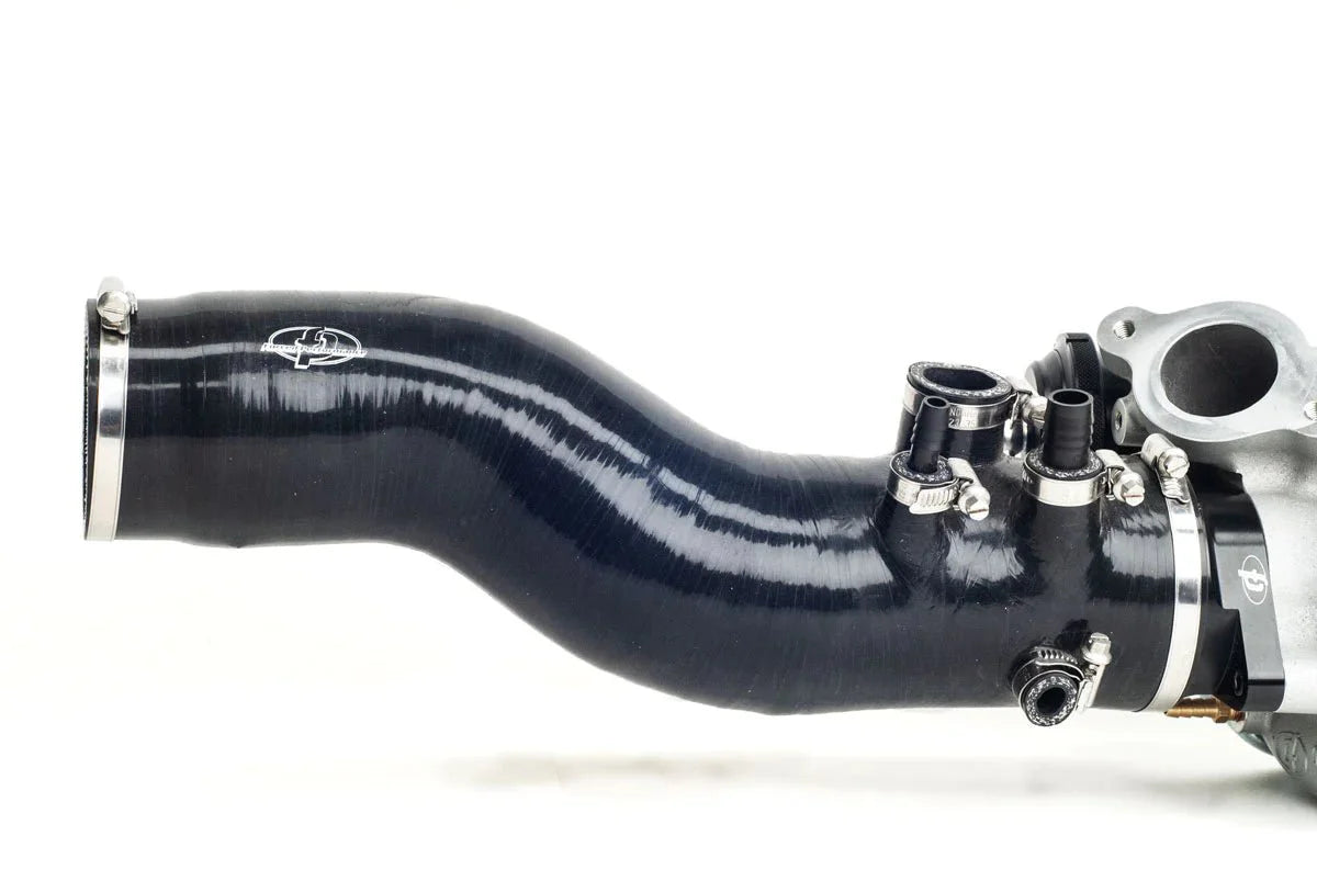 Forced Performance Silicone Turbo Inlet Hose Black 2015-2021 WRX - 8005070A - Subimods.com