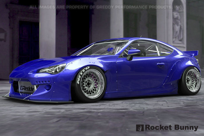 GReddy Version 2 GReddy X Rocket Bunny Aero Front Splitter Only | 2013-2016 Scion FR-S  (17010237)