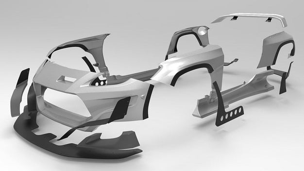 Greddy 2022 GR86 Full Widebody Aero Kit w/ Wing  | 66910871