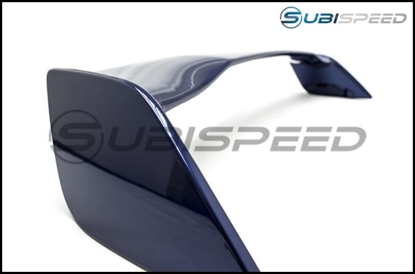OLM STI Style Paint Matched Spoiler - Lapis Blue - 2015-2021 Subaru WRX / STI
