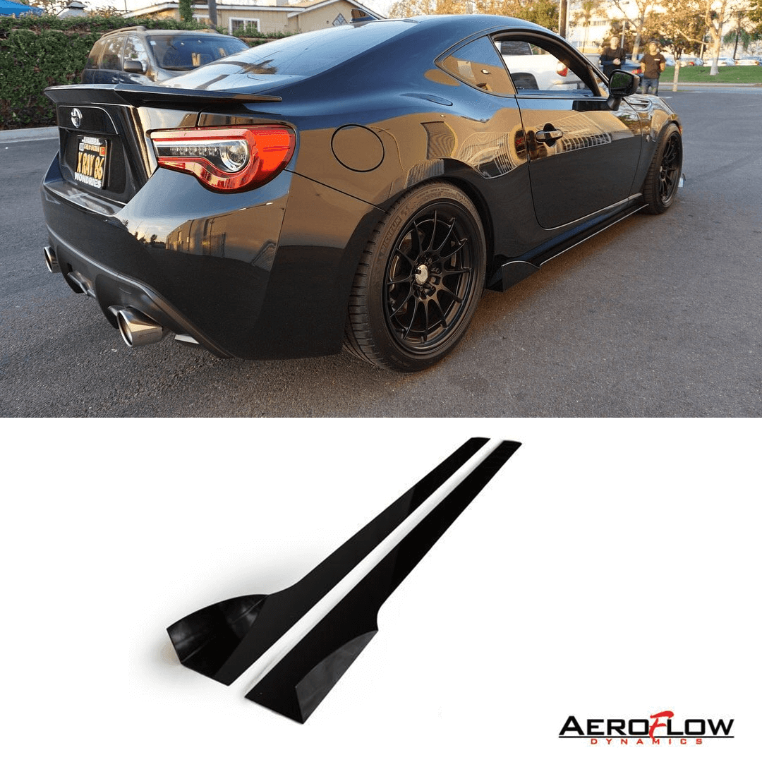 2017-2020 Toyota GT86 V2 Side Skirt Extensions