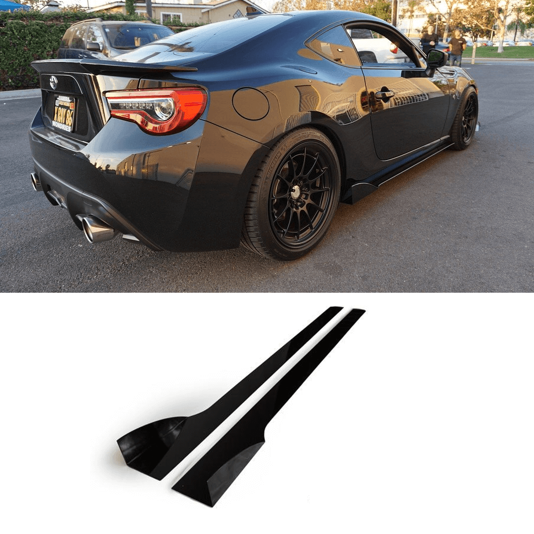 2017-2020 Toyota GT86 V2 Side Skirt Extensions