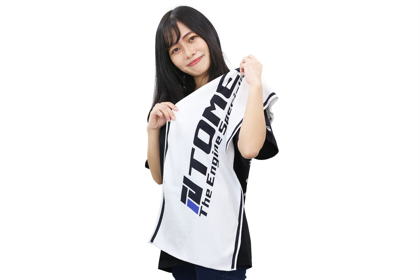HAND TOWEL TOMEI ENGINE SPECIALIST WHITE