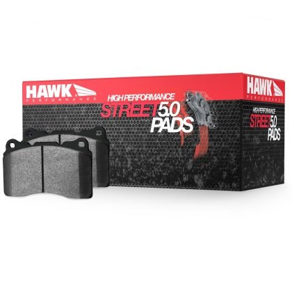 Hawk HPS 5.0 Front Brake Pads 2011-2014 WRX / 2013-2024 BRZ / 2013 Legacy 2.5i / 2013 Crosstrek - HB711B.661 - Subimods.com