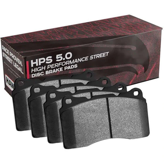 Hawk Performance HPS 5.0 Rear Brake Pads 2022-2024 WRX w/o Eyesight / 2013-2024 BRZ / 2023 GR86 / 2010-2012 Legacy GT / 2014-2015 Forester XT - HB671B.628 - Subimods.com