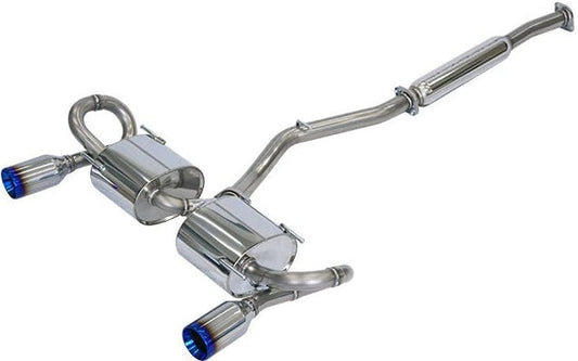 HKS 22-23 BRZ/GR86 Legamax Sports Catback Exhaust w/ Burnt Tips | 32018-AF019
