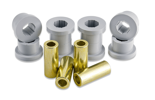 IAG Performance Comfort Series Conversion Engine Mount Bushing Set 55A w/ Pins 2002 - 2025 WRX / 2004 - 2021 STI / 2005 - 2012 Legacy GT / 2006 - 2009 Legacy GT Spec. B / 2004 - 2008 Forester XT - IAG - DRV - 2085K - Subimods.com