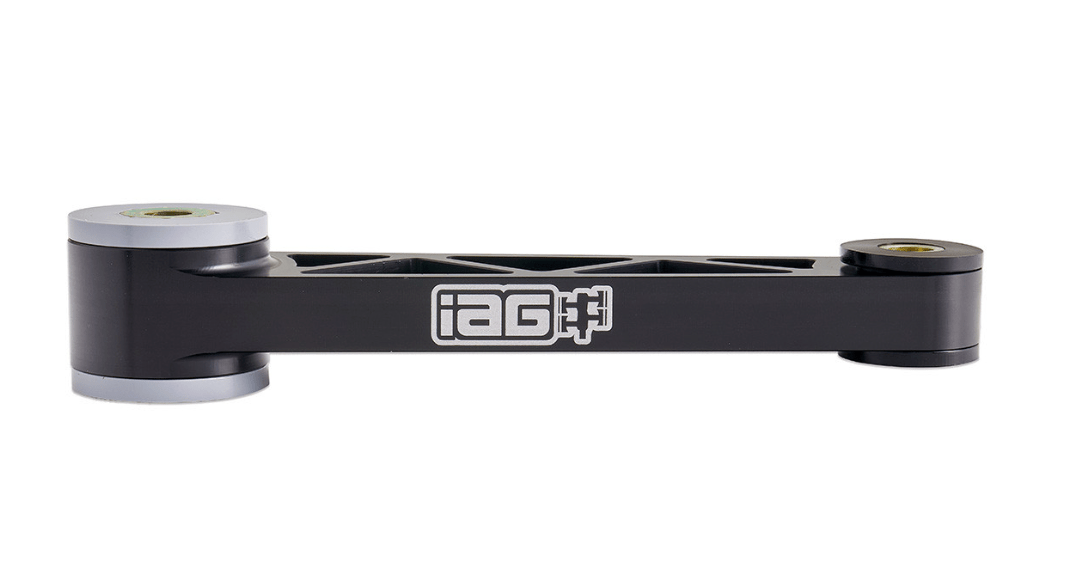 IAG Performance Comfort Series Pitch Stop Mount 55A Black 2002 - 2025 WRX / 2002 - 2021 STI / 2005 - 2009 Legacy GT / 2004 - 2011 Forester XT - IAG - DRV - 2230BK - Subimods.com