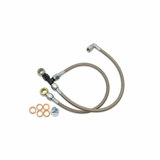IAG Performance Garrett GT Series Turbo Oil Feed & AVCS Line 2006-2014 WRX / 2004-2021 STI - IAG-ENG-2072 - Subimods.com