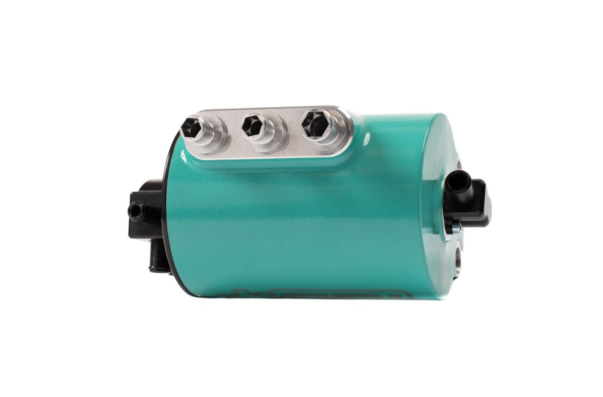 IAG Performance Limited Edition V3 Street Series Air / Oil Separator (AOS) Hyper Teal 2015-2021 WRX - IAG-ENG-7182GT - Subimods.com