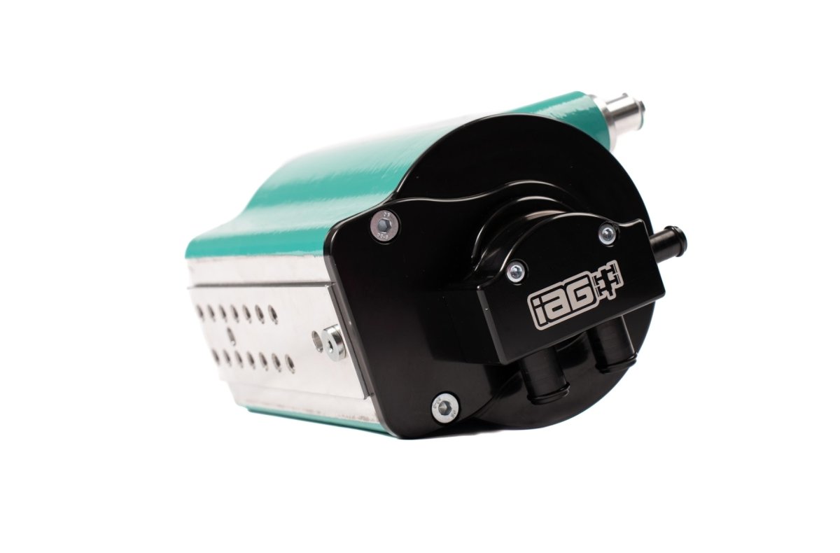 IAG Performance Limited Edition V3 Street Series Air / Oil Separator (AOS) Hyper Teal 2022-2024 WRX - IAG-ENG-7183GT - Subimods.com