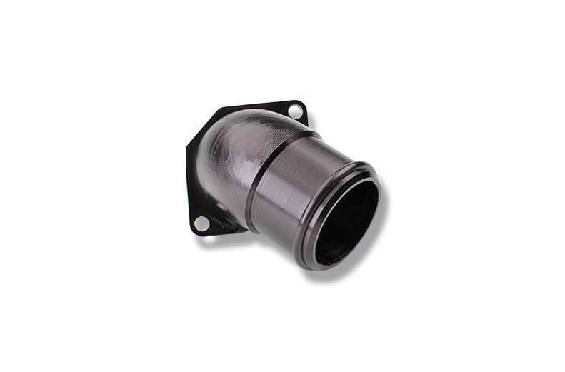 IAG Performance Replacement Blow Off Valve Elbow Black 2002-2007 WRX / 2004-2021 STI - IAG-ENG-5012BK - Subimods.com