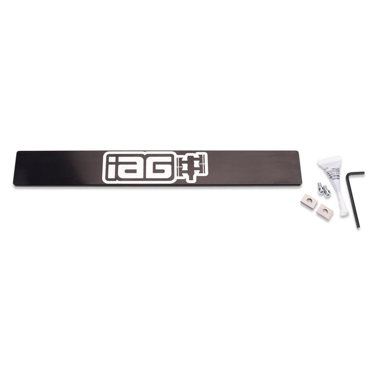 IAG Performance Stealth License Plate Delete Black 2015-2017 WRX / 2015-2017 STI - IAG-BDY-3310BK - Subimods.com