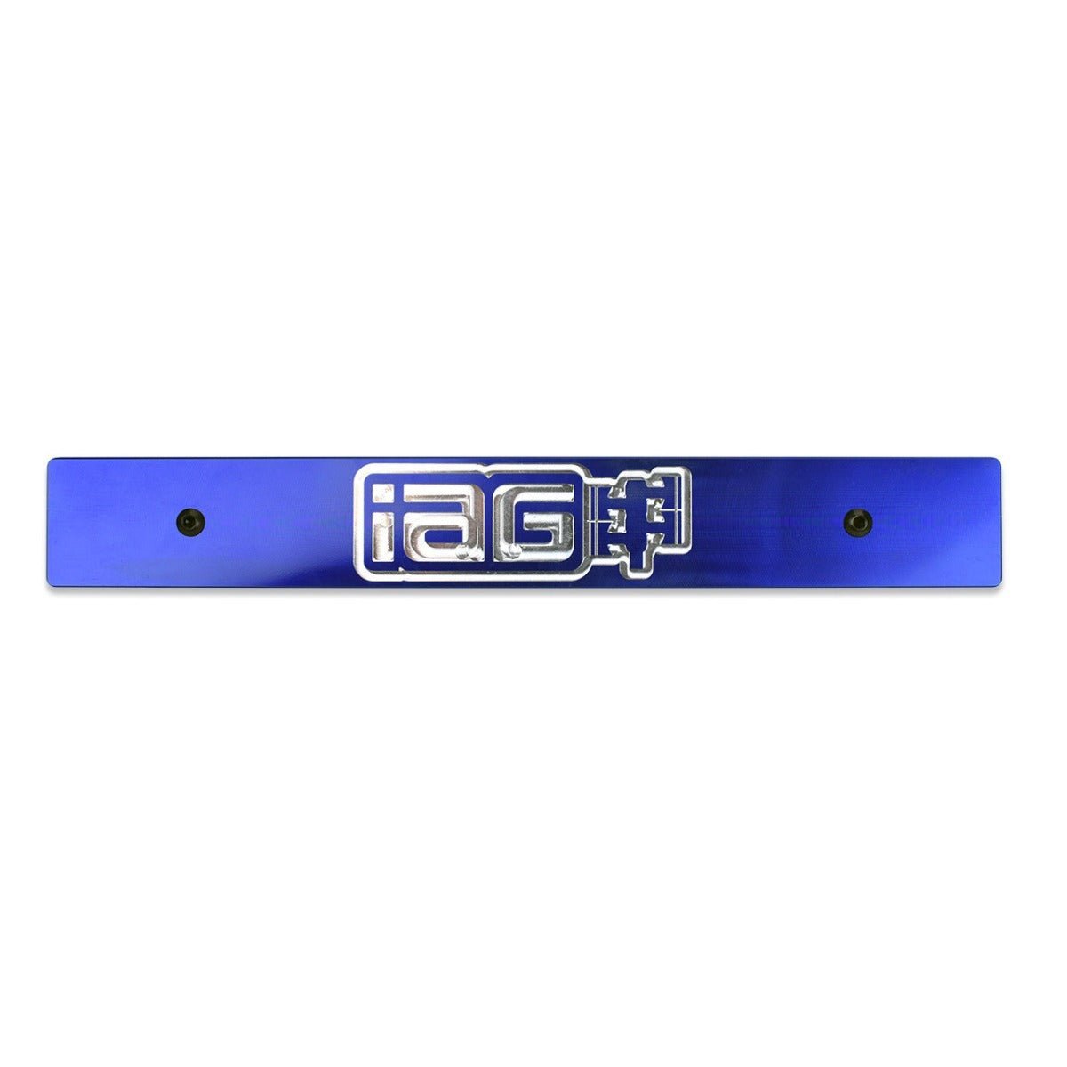 IAG Performance Stealth License Plate Delete Blue 2015-2020 WRX / 2015-2020 STI - IAG-BDY-3310BL - Subimods.com