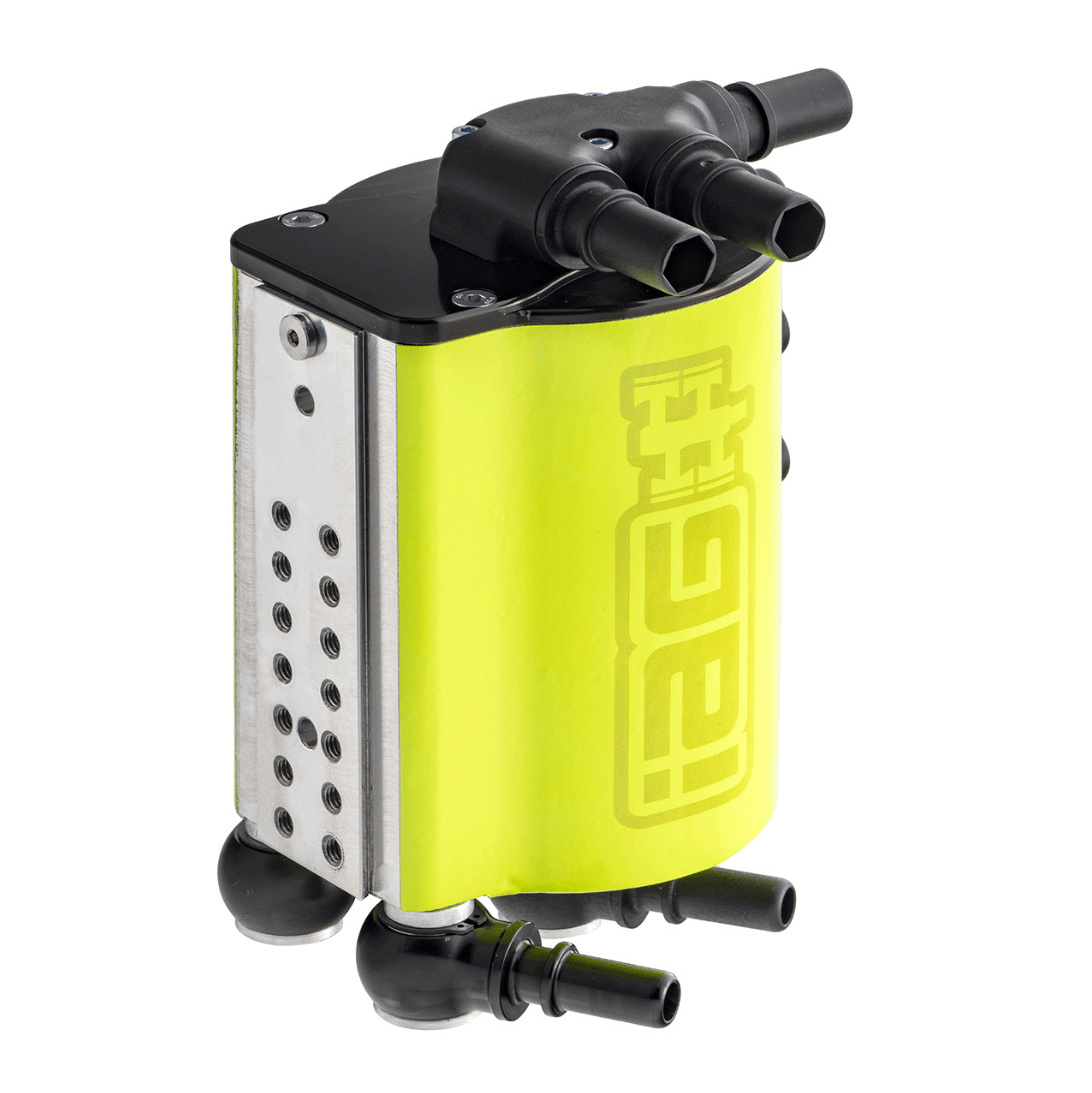 IAG Performance V3 Street Series Air / Oil Separator (AOS) Neon Yellow 2008 - 2014 WRX / 2008 - 2021 STI / 2009 - 2013 Forester XT / 2005 - 2009 Legacy GT / 2005 - 2009 Outback XT - IAG - ENG - 7186NY - Subimods.com