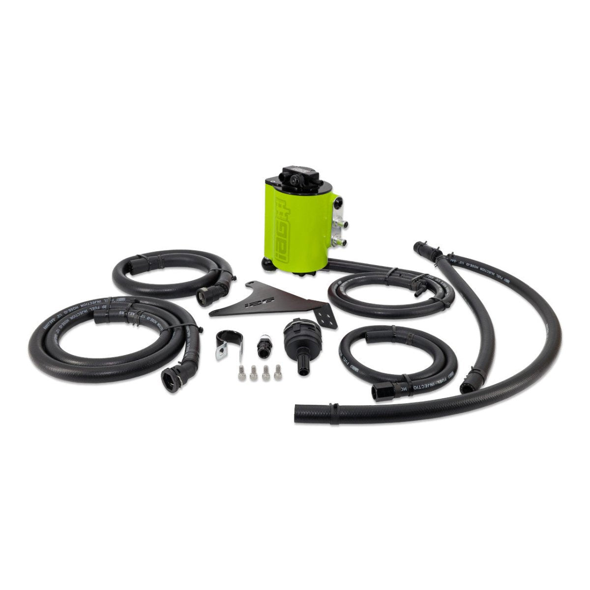 IAG Performance V3 Street Series Air / Oil Separator (AOS) Neon Yellow 2022-2024 WRX - IAG-ENG-7183NY - Subimods.com