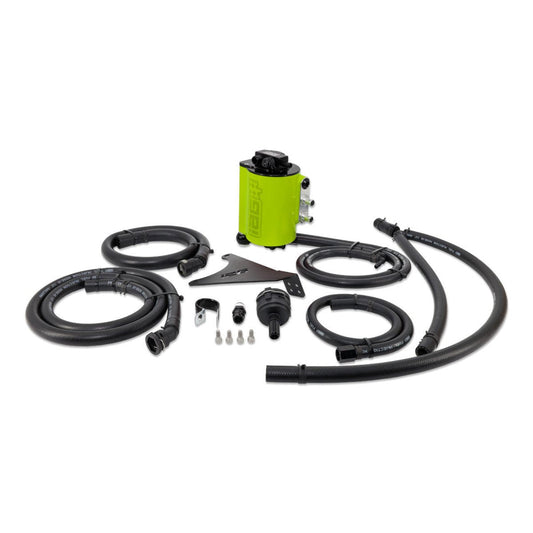 IAG Performance V3 Street Series Air / Oil Separator (AOS) Neon Yellow 2022-2024 WRX - IAG-ENG-7183NY - Subimods.com