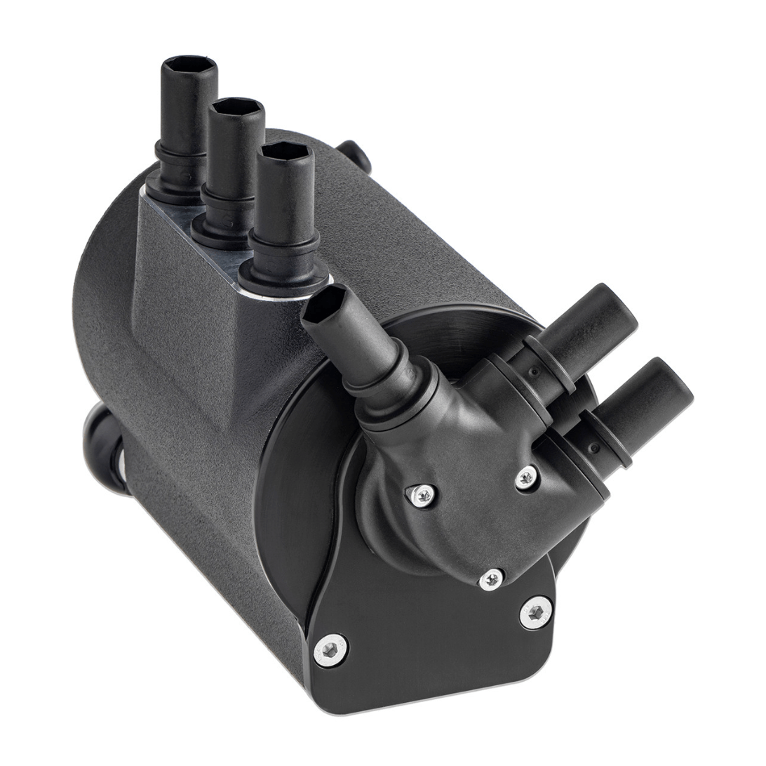 IAG Performance V3 Street Series Air / Oil Separator (AOS) Wrinkle Black 2002 - 2007 WRX / 2004 - 2007 STI / 2004 - 2008 Forester XT - IAG - ENG - 7185BK - Subimods.com