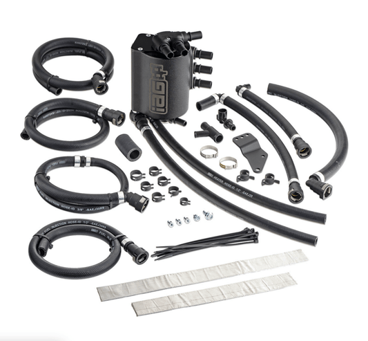IAG Performance V3 Street Series Air / Oil Separator (AOS) Wrinkle Black 2002 - 2007 WRX / 2004 - 2007 STI / 2004 - 2008 Forester XT - IAG - ENG - 7185BK - Subimods.com