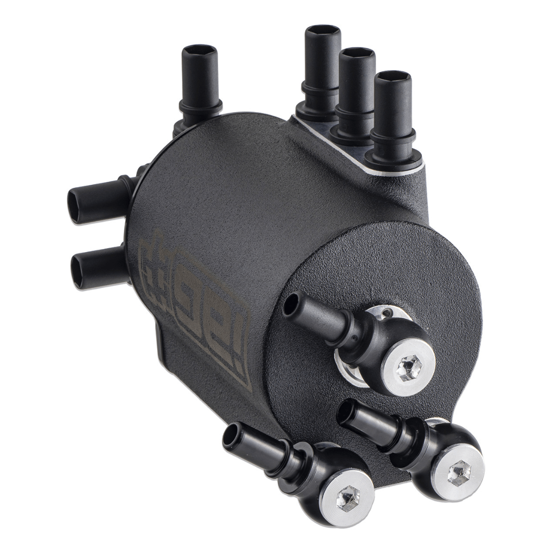 IAG Performance V3 Street Series Air / Oil Separator (AOS) Wrinkle Black 2008 - 2014 WRX / 2008 - 2021 STI / 2009 - 2013 Forester XT / 2005 - 2009 Legacy GT / 2005 - 2009 Outback XT - IAG - ENG - 7186BK - Subimods.com