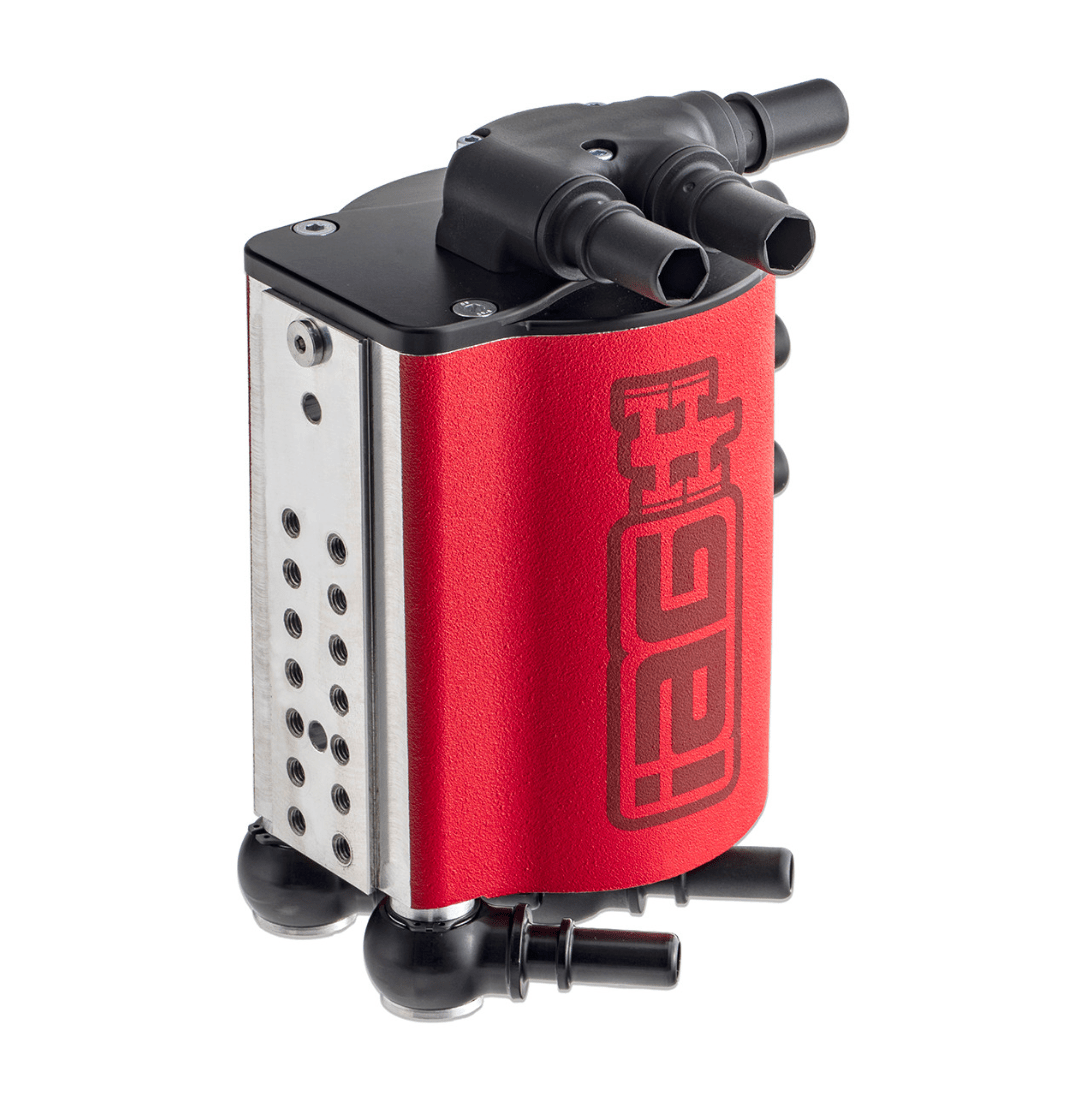 IAG Performance V3 Street Series Air / Oil Separator (AOS) Wrinkle Red 2008 - 2014 WRX / 2008 - 2021 STI / 2009 - 2013 Forester XT / 2005 - 2009 Legacy GT / 2005 - 2009 Outback XT - IAG - ENG - 7186RD - Subimods.com