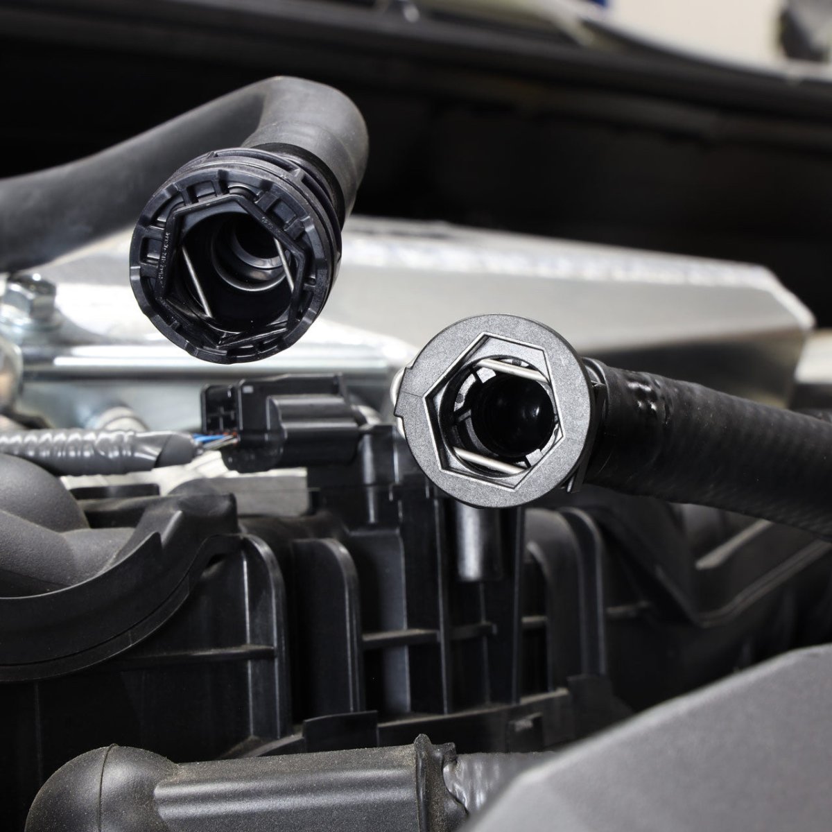 IAG Performance V3 Street Series Air / Oil Separator (AOS) Wrinkle Red 2022-2024 WRX - IAG-ENG-7183RD - Subimods.com
