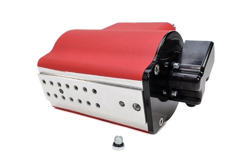 IAG Performance V3 Street Series Air / Oil Separator (AOS) Wrinkle Red 2022-2024 WRX - IAG-ENG-7183RD - Subimods.com