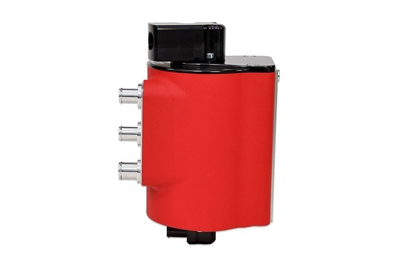IAG Performance V3 Street Series Air / Oil Separator (AOS) Wrinkle Red 2022-2024 WRX - IAG-ENG-7183RD - Subimods.com