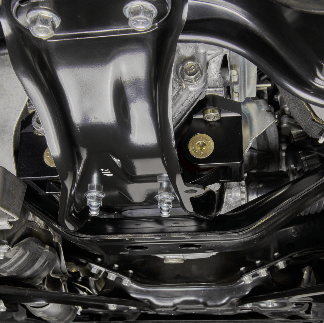IAG Race Series Solid 6 Speed Transmission Mount 2022 - 2025 WRX / 2004 - 2021 STI / 2007 - 2009 LGT Spec B - IAG - DRV - 2121 - Subimods.com