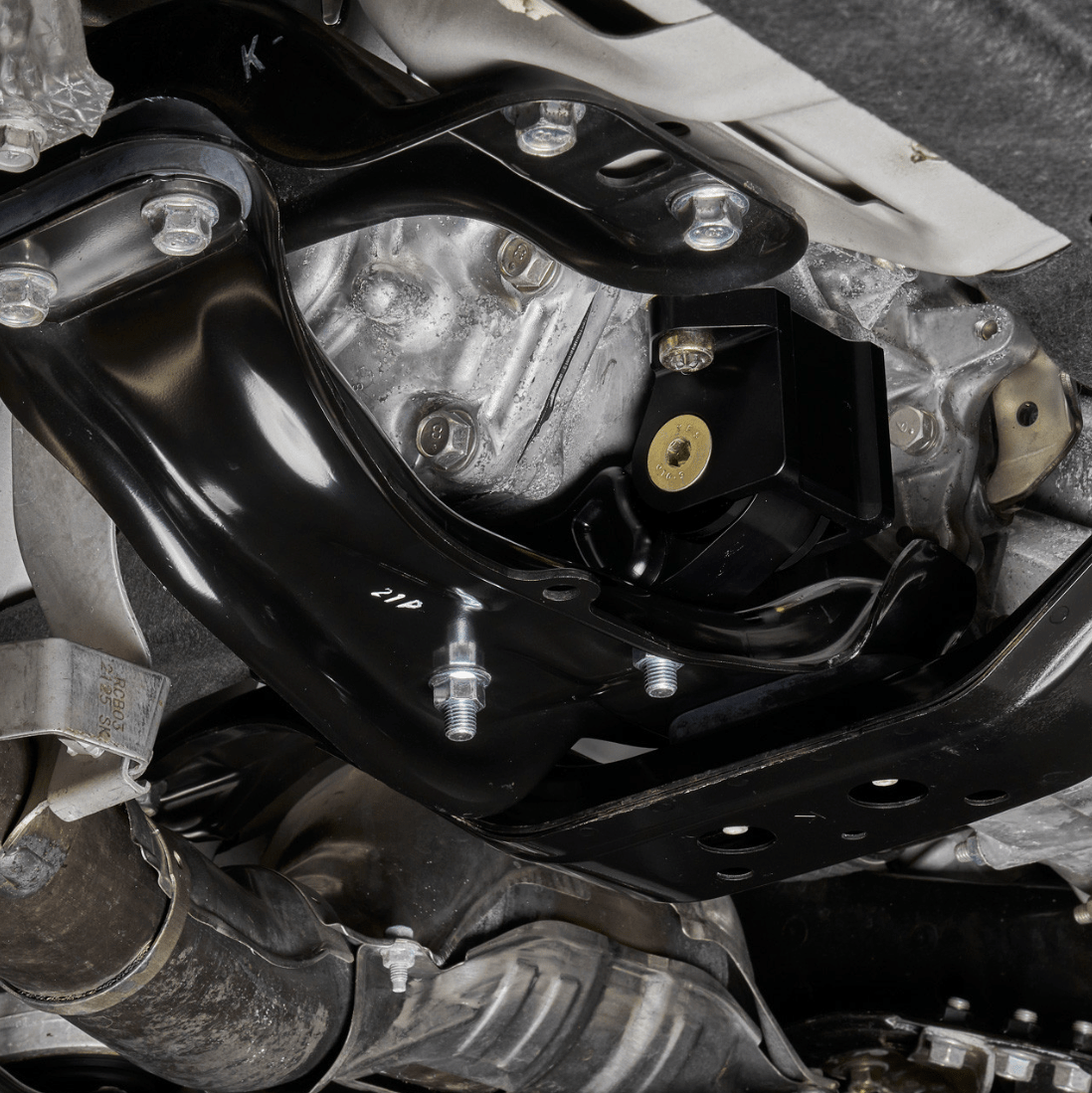 IAG Race Series Solid 6 Speed Transmission Mount 2022 - 2025 WRX / 2004 - 2021 STI / 2007 - 2009 LGT Spec B - IAG - DRV - 2121 - Subimods.com