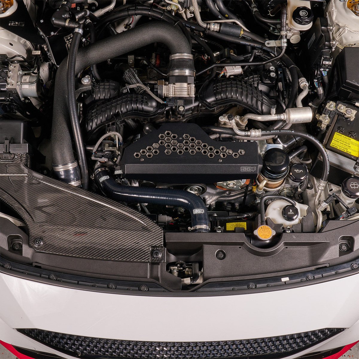 IAG Silicone Radiator Hose Kit Black 2022 - 2025 WRX - IAG-ENG-2321BK - Subimods.com