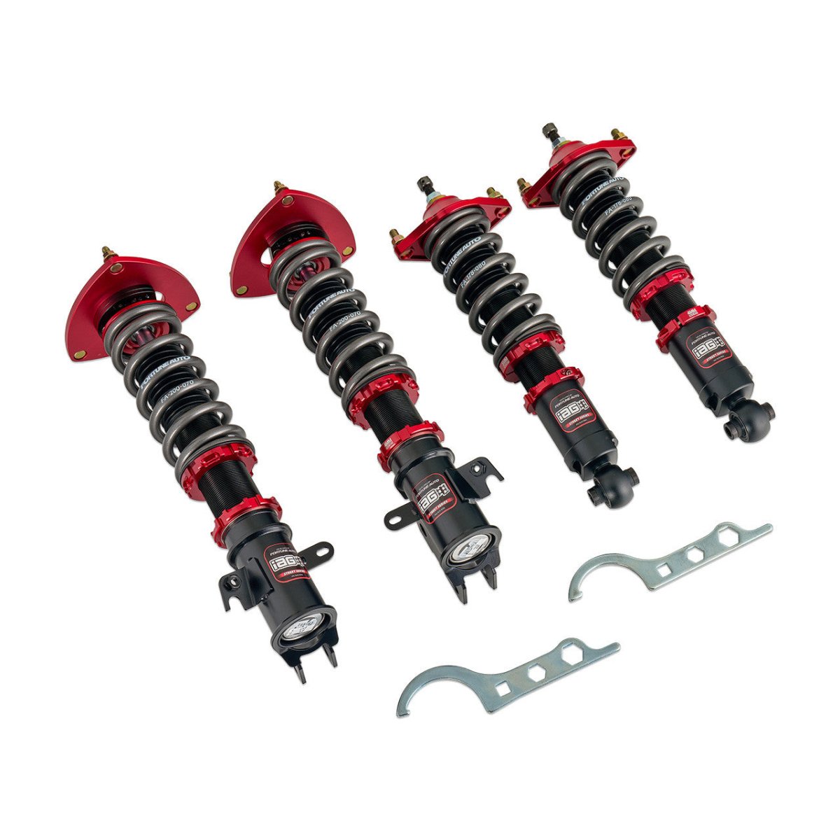 IAG Spec Street Series Coilovers by Fortune Auto 2015 - 2021 WRX / 2015 - 2021 STI - IAG - SUS - 1004 - Subimods.com