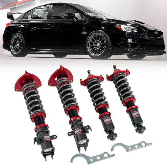 IAG Spec Street Series Coilovers by Fortune Auto 2015 - 2021 WRX / 2015 - 2021 STI - IAG - SUS - 1004 - Subimods.com
