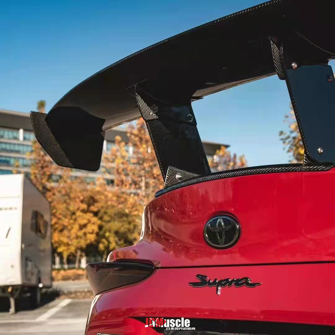 JDMuscle Tanso Carbon Fiber GT Spoiler VS1 Style for 2020+ Toyota Supra