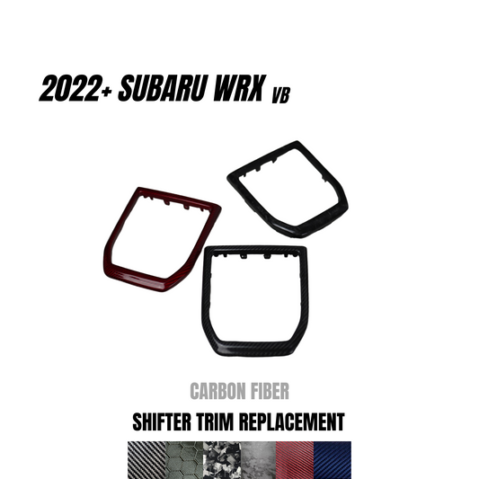 JDMuscle 22-25 WRX MT Carbon Fiber Shifter Trim Replacement